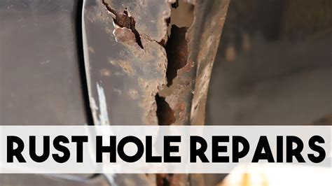 sheet metal equipment repair|repairing rusted out sheet metal.